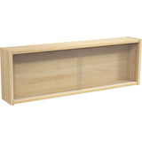 壁面収納 吊戸棚 | 能登ヒバ WallBox7 E-900 Glass