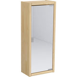 壁掛けラック 収納棚 | 能登ヒバ WB-DXミラー H six 薄型