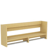 壁掛けハンガーラック 壁掛けラック | Mirai ウォールハンガーラック 1002538木目