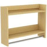 ハンガーラック 壁掛けハンガーラック | Mirai ウォールハンガーラック 802560木目