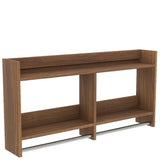 壁掛けラック ウォールハンガーラック | Mirai ウォールハンガーラック 1202560木目