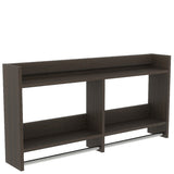 壁掛けラック ウォールハンガーラック | Mirai ウォールハンガーラック 1202560木目