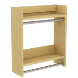 ウォールラック ハンガーラック | Mirai ウォールハンガーラック 602570木目