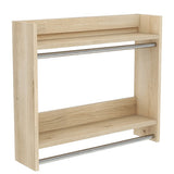 ハンガーラック 壁掛けハンガーラック | Mirai ウォールハンガーラック 802570木目