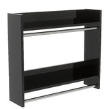 ハンガーラック 壁掛けハンガーラック | Mirai ウォールハンガーラック 802070 black