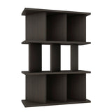 飾り棚 パーテーションシェルフ | パーテーションラック 3×3/D30木目