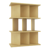 オープンラック パーテーションラック | パーテーションラック 3×3/D35木目