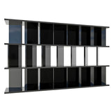 パーテーションラック 自立 | パーテーションラック 7×3/D30 black