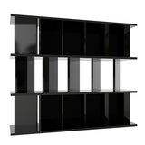 本棚 パーテーションラック | パーテーションラック 5×3/D35 black