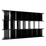 パーテーションラック 自立 | パーテーションラック 7×3/D35 black