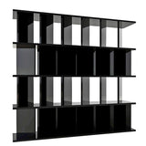 衝立シェルフ パーティション | パーテーションラック 6×4/D30 black