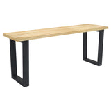 リビングダイニングテーブル ワークデスク | arne table 1805072 ニレ/脚BKW