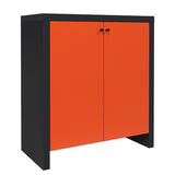 サイドボード リビング収納 | Pocket キャビ 幅80 奥行40 高さ90