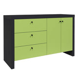 扉付き収納 引き出し | Pocket チェストキャビ 幅110 奥行40 高さ70