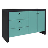 扉付き収納 引き出し | Pocket チェストキャビ 幅110 奥行40 高さ70