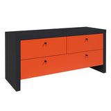 ワイドチェスト 引き出し収納 | Pocket チェスト 幅110 奥行40 高さ50