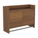 ハンガーラック コートハンガー | Mirai ウォールハンガーラックDX 802560 木目