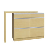 キッチンカウンター キッチンボード | RDW-1203/PlusOneL字