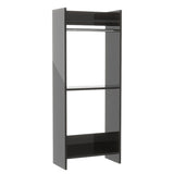 オープンクローゼット ハンガーラック | Plan オープンクローゼット 6030150 black