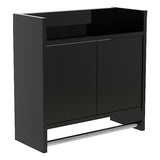 コートハンガー 壁掛けハンガーラック | Mirai ウォールハンガーラックDX 602560 black