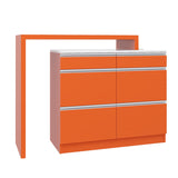 電子レンジ台 キッチンカウンター | RDW-1203/PlusOneコの字 aino