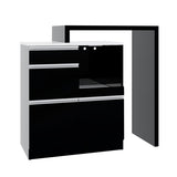 キッチンボード レンジ台 | RDW-003/PlusOneコの字 black