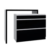 キッチンカウンター 食器棚 | RDW-1203/PlusOneコの字 black