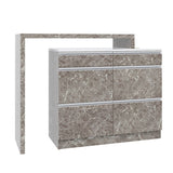 キッチンカウンター 食器棚 | RDW-1203/PlusOneコの字 GS