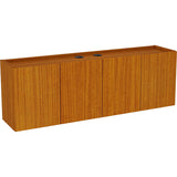 フロート ウォールシェルフ | Mirai Float TV 1200 木目