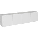 フロートテレビボード ウォールシェルフ | Mirai Float TV 1500 木目