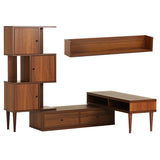 テレビ台 ウォールシェルフ | T-003 T3-altoDX WallBox C-1200 3点セット