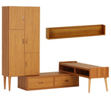 テレビ台 伸縮 | new T-003 T3H-cabi WallBox F-1200 3点セット