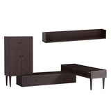 TVボード 伸縮 | new T-003/1350モデル T3L-cabi WallBox C-1500 3点セット