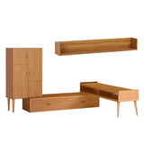 TVボード 伸縮 | new T-003/1350モデル T3L-cabi WallBox C-1500 3点セット