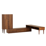 テレビ台 ローキャビネット | T-003/1500 T3L-cabi 2点セット