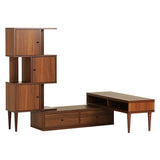 伸縮テレビ台 キャビネット | T-003 T3-altoDX 2点セット