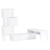 伸縮テレビ台 キャビネット | T-003 T3-altoDX 2点セット