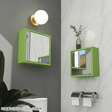 ミラーキャビネット 鏡扉 | WallBox7-DXミラー D-M 棚付き aino