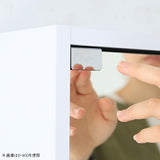 ミラーキャビネット 鏡扉 ウォールラック | WallBox7-DXミラー E-900 木目