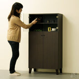 ダークブラウン キャビネット | R1-70