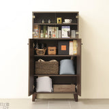 ダークブラウン キャビネット | R1-70