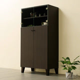 ダークブラウン キャビネット | R1-70