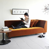 3人掛け ローソファー 左肘掛け | LLDロングソファ-L モケット