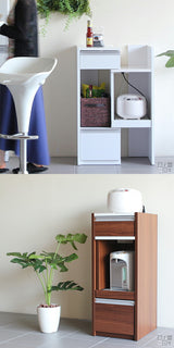 サイズオーダー 伸縮 キッチン収納 | R+レンジ 30L