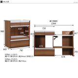 サイズオーダー レンジ台 | R+レンジ 75L