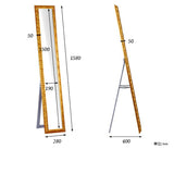 アンティーク調 スリム | F-006 スタンドミラー 2015