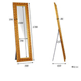 スタンドミラー 全身鏡 ホワイト | F-001 スタンドミラー 3015