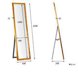 鏡 ミラー ゴールド | F-007 スタンドミラー 4018