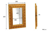 壁掛け鏡 アンティーク | F-001 ウォールミラー 3045