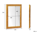 鏡 小さめ ウォールミラー | F-005 ウォールミラー 3045